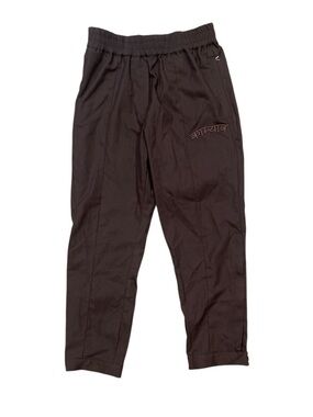 Sevin Kasran Brown Techwear Zip Hem Pants Made in Italy US 4-6